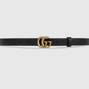 GG Marmont thin leather belt - Excellent Condition Size 70